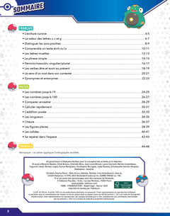 Les incollables - Pokémon - Toute mon année de CP