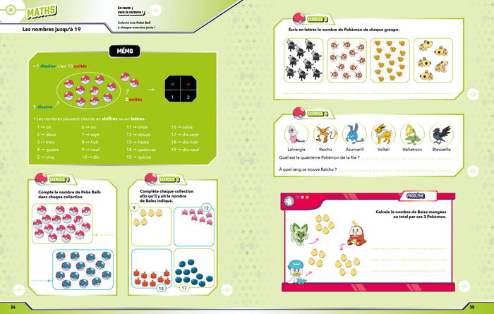 Les incollables - Pokémon - Toute mon année de CP