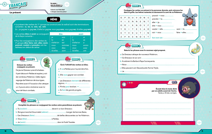 Les incollables - Pokémon - Toute mon année de CE2