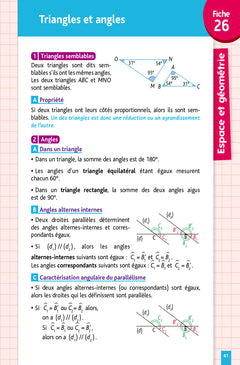 Objectif Brevet - Fiches Maths 3e