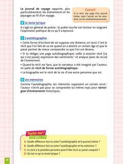 Objectif Brevet - Fiches Français 3e