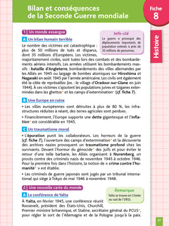 Objectif Brevet - Fiches Histoire-Géographie-EMC 3e