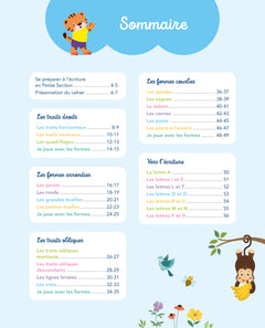 Ma petite école - 100 activités pour commencer l'écriture - Petite Section