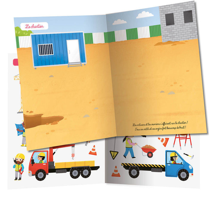 Mes tout premiers autocollants - 250 autocollants - Chantier