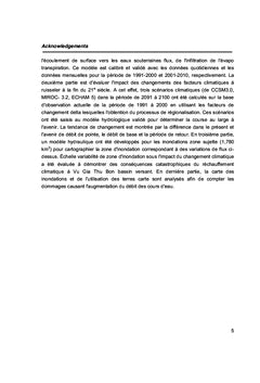 Deterministic hydrological modelling for flood risk assessment