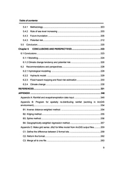 Deterministic hydrological modelling for flood risk assessment