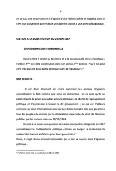 Des Inconstitutionnalités en Afrique