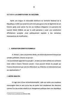 Des Inconstitutionnalités en Afrique