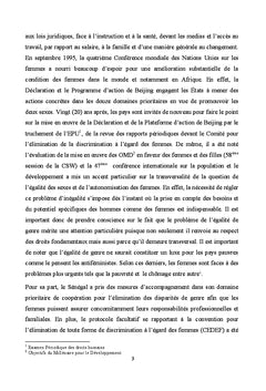 Regard sociologique sur quelques faits sociaux au Senegal