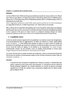 Le nécessaire pour traiter un rejet textile