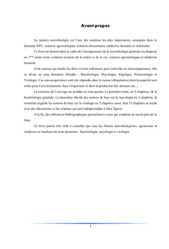 Microbiologie Fondamentale