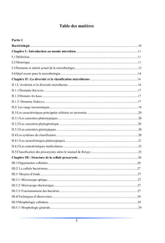 Microbiologie Fondamentale