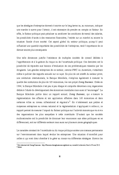 Les entreprises face à l'incertitude politique et la théorie du chaos