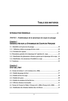 Dynamique non linéaire de l'opération de perçage