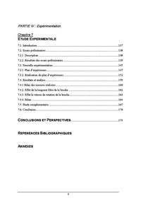 Dynamique non linéaire de l'opération de perçage