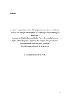 Gestion durable de la réserve de Biosphère de Dimonika