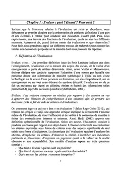 Petit manuel sur les pratiques d'évaluation chez les enseignants