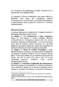 L'entrepreneuriat au Tchad