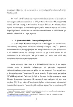 Les impacts de l'impression 3D sur l'industrie