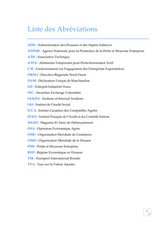 Audit de Catégorisation en Douane - Cas de la Direction Régionale Nord Ouest de l'ADII - Maroc