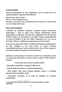 Adolescence, Gestalt-thérapie et médiations artistiques