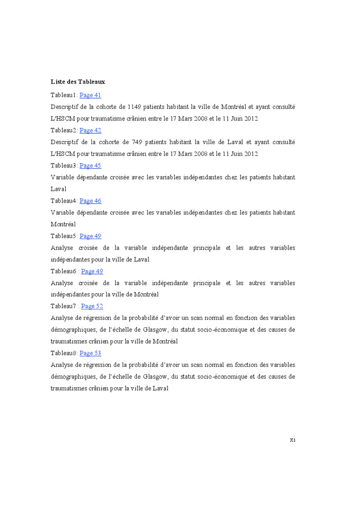 Sévérité du Traumatisme Crânien et Inégalités Sociales