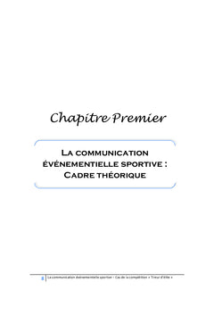 La communication événementielle sportive