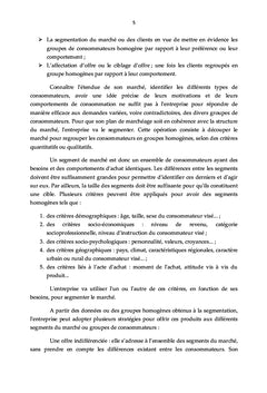 Une contribution du datamining à la segmentation du marché