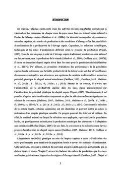 Amelioration de la productivite de la chèvre en Tunisie par croisement