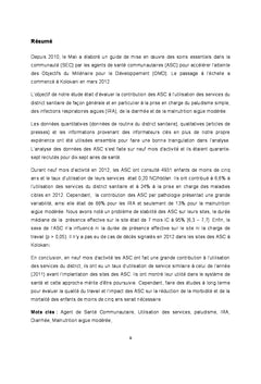 Passage à l'échelle de l'utilisation des agents de santé communautaire