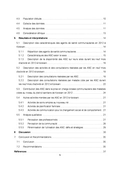 Passage à l'échelle de l'utilisation des agents de santé communautaire