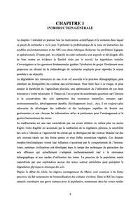 Contribution méthodologique à la gestion des bassins versant au Maroc