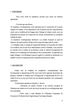 L'économie de la langue pour l'éducation familiale en langue étrangère
