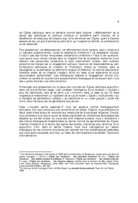 Les catholiques en occident francophone, une  minorité  signifiante ?