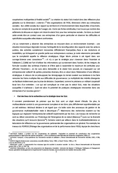 Pratiques en stratégie dans les entreprises sociales multisociétaires