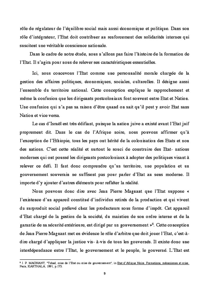 L'intégration nationale en Côte d'Ivoire: 1960 - 2002