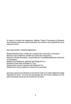 Les abus de position dominante