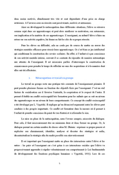 La métacognition pour améliorer la coopération en handball à l'école