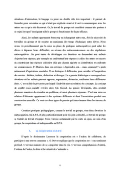 La métacognition pour améliorer la coopération en handball à l'école