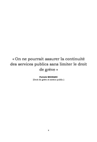 Cadre juridique d'exercice de grève dans les services publics en RDC