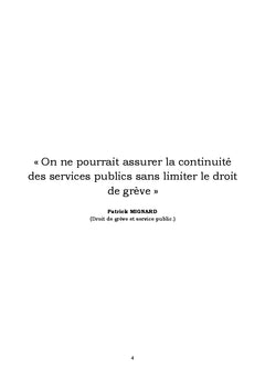 Cadre juridique d'exercice de grève dans les services publics en RDC