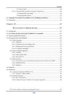 Étude et Réalisation d'un Onduleur Autonome