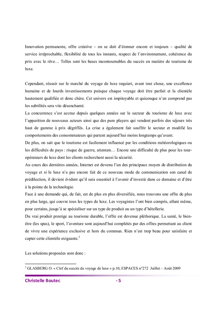 Tourisme de luxe : Quelles sont les perspectives d'avenir ?