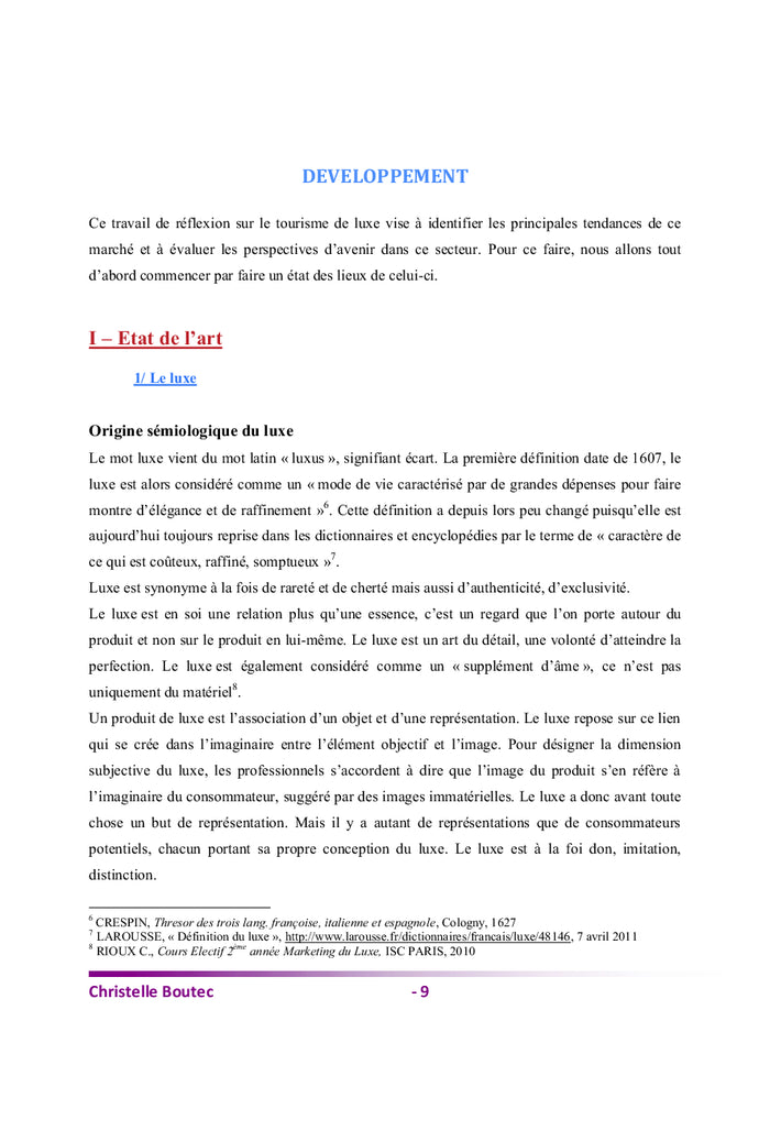 Tourisme de luxe : Quelles sont les perspectives d'avenir ?