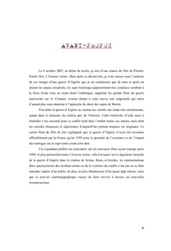 L'Ennemi intime - Guerre d'Algérie et nouveau film de guerre