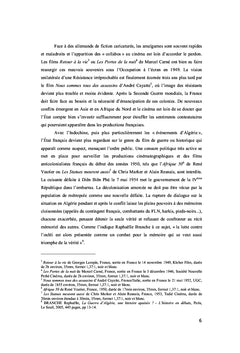 L'Ennemi intime - Guerre d'Algérie et nouveau film de guerre