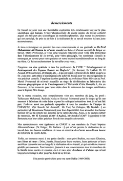 Dynamique de désertification dans les oasis du Draa moyen