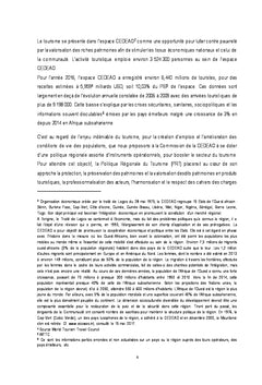 La destination CEDEAO