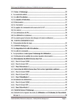 Etalonnage des debitmetrès