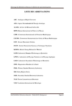 Etalonnage des debitmetrès